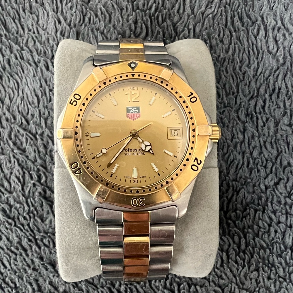 Authentic Men's Tag Heuer watch